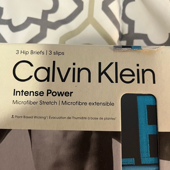 Calvin Klein Intense Power Men Microfiber Stretch Hip Brief 3-Pack L color - Picture 14 of 16